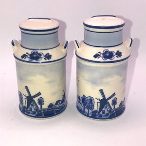 🧡 Royal Delft Blue Salt Pepper Shakers🧡